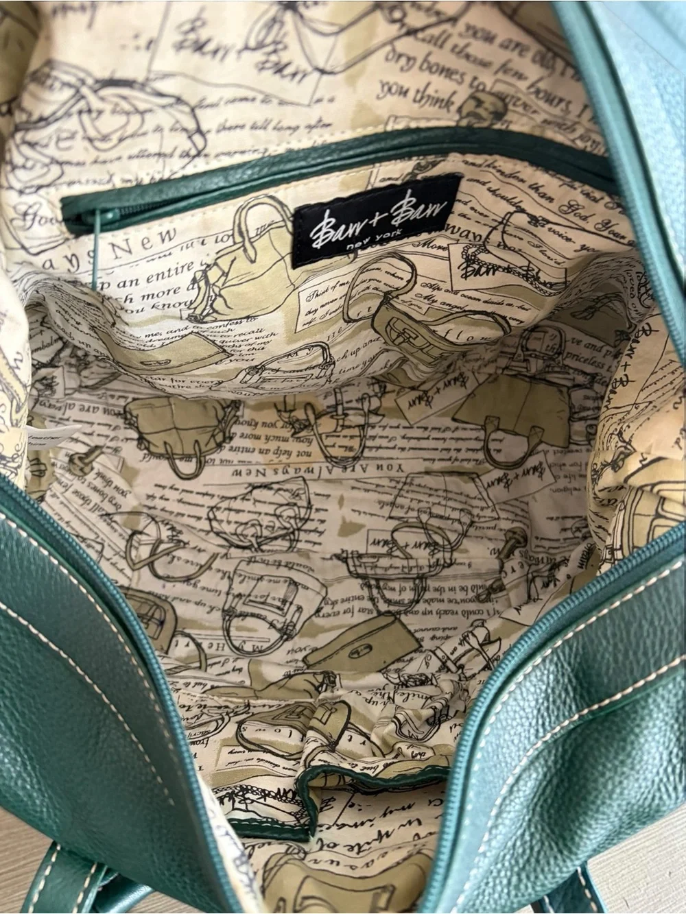 Vintage Barr & Barr NY dark green